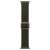 Spigen Fit Lite khaki green band for Apple Watch, close-up of buckle
