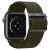 Spigen Fit Lite khaki green band for Apple Watch, back view