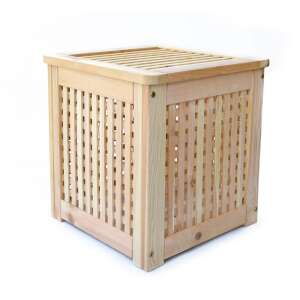 Rojaplast Fa Szennyestartó Kosár - 50x50x50 cm