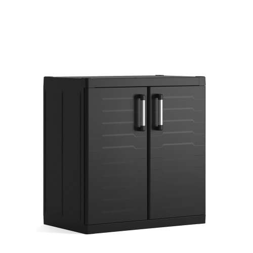 KETER DETROIT LOW XL műanyag szekrény - fekete - 93 cm 56598689
