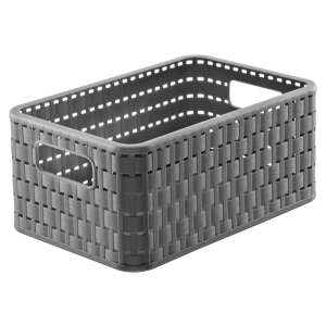 ROTHO COUNTRY műanyag tároló doboz, A5/6L, antracit - Rotho