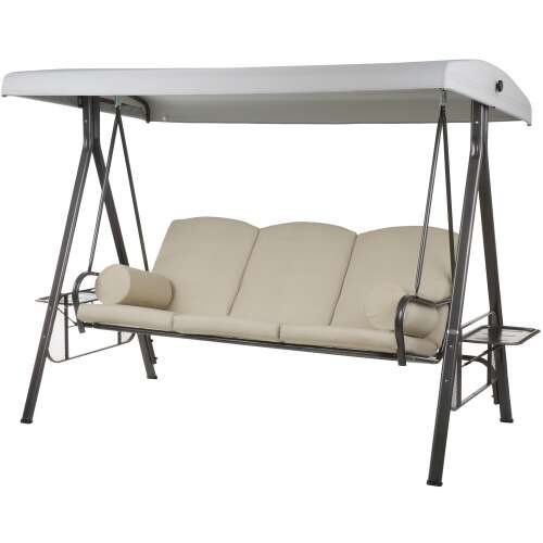 Dajar Salerno fém kerti hintaágy tetővel, méret: 178