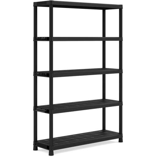 KETER REGÁL PLUS - 5 Polcos Műanyag Tároló - 120x40cm