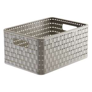 Rotho Country Tárolódoboz - Műanyag - 11 Liter - Cappuccino