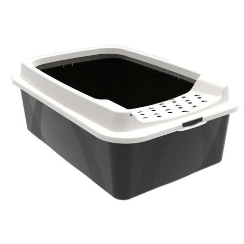 ROTHO ECO BONNIE MACSKA WC, 30 L - FEKETE/FEHÉR (Méret: 57,2 x)
