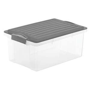 ROTHO COMPACT 13L tároló doboz, szürke - Rotho