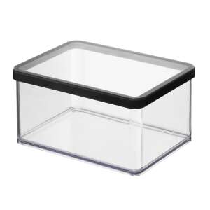 ROTHO LOFT 2,25L czarny plastikowy pojemnik do przechowywania - Przechowywanie żywności