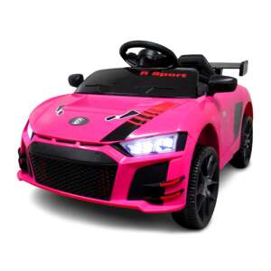 Audi A1 cabrio hasonmás elektromos kisautó - rózsaszín 77684226 Elektromos járművek - Lány