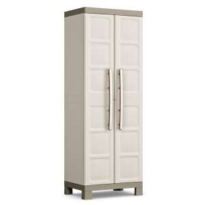 KETER EXCELLENCE HIGH műanyag tárolószekrény, bézs/barna, 182 cm - Keter