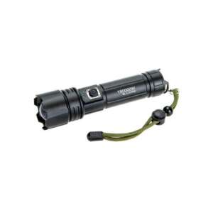 X-BALOG P90 wiederaufladbarer LED-Taschenlampe, schwarz, leistungsstark, hell, große Reichweite - Taschenlampen & Stirnlampen