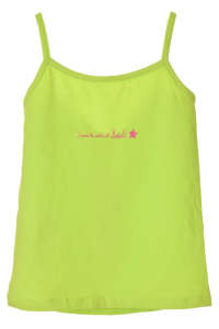 Boboli girls light green tank top with inscription - Boboli