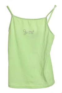 Gant girls green tank top with rhinestones - Kids' Tank Top