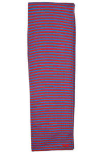 Gant striped wool scarf in blue and red - Women's scarf
