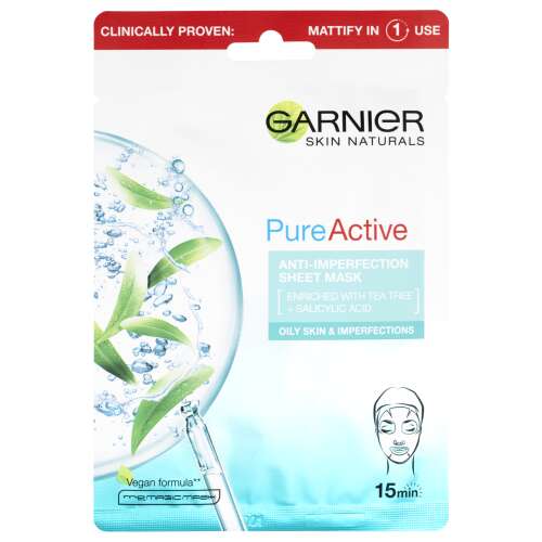 Garnier Skin Naturals Pure Active Face Mask 28g