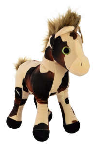 Paws drapp, foltos ló plüss – 35 cm, barna sörény