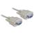 Cablu serial RS-232 Null Modem Delock de 1,8 m, femelă-femelă, gri