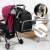 Dollcini Wickeltasche Rucksack mit Kinderwagenhaken und -gurten