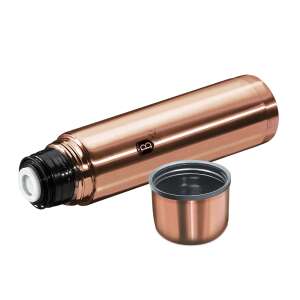 Berlinger Haus Metallic Rosegold Line Vakuum-Thermokanne aus Edelstahl, 1 Liter, Roségold - Berlinger Haus
