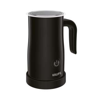 Krups XL100810 black milk frother, front view - Krups