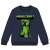 Minecraft Creeper gyerek pulóver, kék, 12 éves