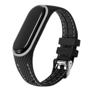 Curea din elastomer LIFESTYLE pentru XIAOMI Mi Band 7 negru (03) 133606493 - Curea ceas inteligent