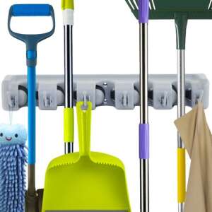Plastový multifunkčný vešiak na náradie, s 5 vešiakmi