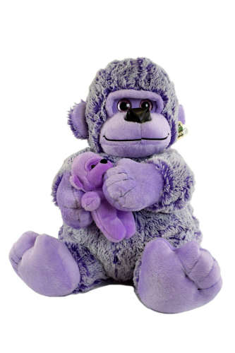 Paws Plüss Snowy gorilla és babája 50cm 31386804