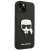 Karl Lagerfeld Saffiano Karl's Head Patch iPhone 14 Plus Handyhülle mit Karl Lagerfeld Logo