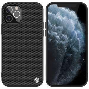 Nillkin Textured Black iPhone 12 Pro Max Case with Phone - Phone Case