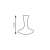 Dimensiunile decantorului de vin SOMMELIER, înălțime 26 cm