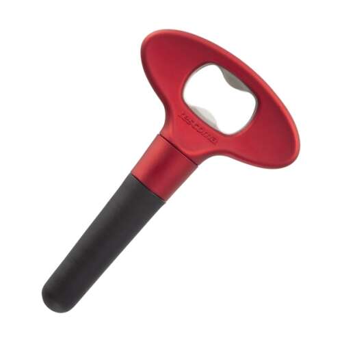 UNO VINO red universal bottle opener and cork stopper