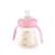 PAPU PAPI 150 ml rosa Babyflasche mit Griffen und Hirsch-Design