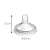 PAPU PAPI silicone baby bottle nipple, size M, 3.5 cm x 5.5 cm