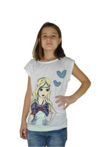 Marks&Spencer exkluzív masnis lány Póló - Kislány #fehér 31387512 - Marks & Spencer