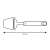 PRESIDENT Cheese Slicer, 24 cm, stainless steel, dishwasher safe