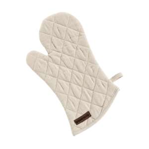 FANCY HOME Beige Ofenhandschuh, hitzebeständiger Küchenhandschuh zum sicheren Umgang mit heißen Töpfen und Pfannen - Küchenzubehör
