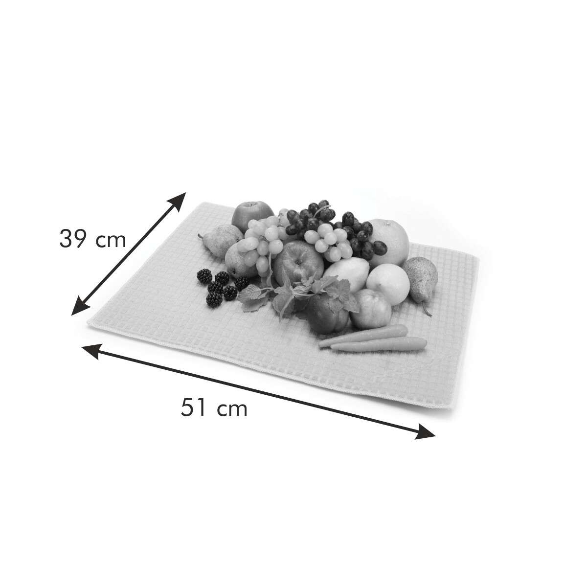 PRESTO zöldség- és gyümölcscsepegtető, 51 x 39 cm