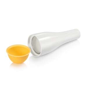 HANDY egg shell separator, white and yellow egg shell separator tool, kitchen gadget for easy egg peeling - Kitchen Utensils & Gadget