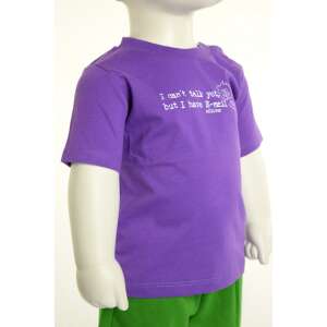 Fiú Póló - Feliratos #lila-fehér 32558719 - S.Oliver