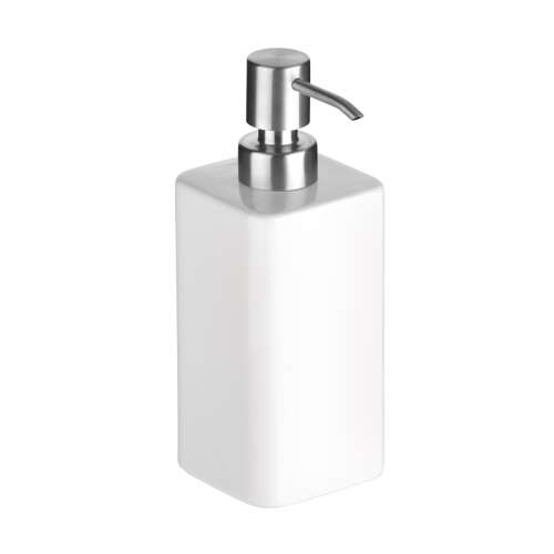 Dispenser de săpun din oțel inoxidabil și ceramică, 350 ml