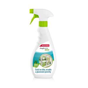 Tescoma ProfiMATE Eco Curățător pentru sticlă, oglinzi și suprafețe emailate 500 ml, Aloe Vera - Detergent pentru ferestre și geamuri