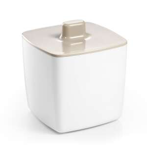 LAGOON large storage box with lid, white and beige - Other bathroom accessory