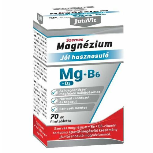 JUTAVIT SZERVES MAGNÉZIUM+B6+D3 70DB 173633712 - Jutavit