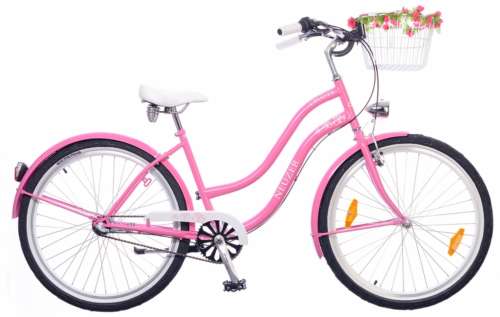 Neuzer Picnic Női Kerékpár 26” #pink-fehér 31387873