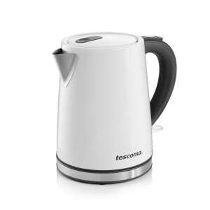 Tescoma GrandCHEF 1.2L Electric Kettle, White, Stainless Steel, Automatic Switch Off, Easy to Fill, Filter, Comfortable Handle - Kettle, Sandwich Maker, Blender, Toaster and Juicer and Press