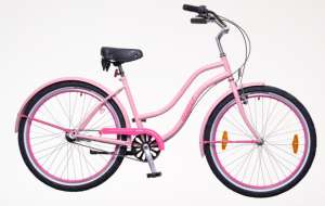 Neuzer Miami Női Kerékpár 26” #rózsaszín-magenta 31388329 Női kerékpárok