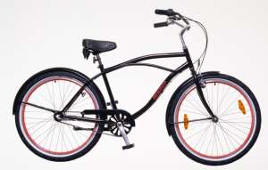 Neuzer Miami Férfi Kerékpár 26” #fekete-piros 31388335 Férfi kerékpárok - Sárvédő