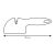 PRESTO knife sharpener dimensions, 20cm
