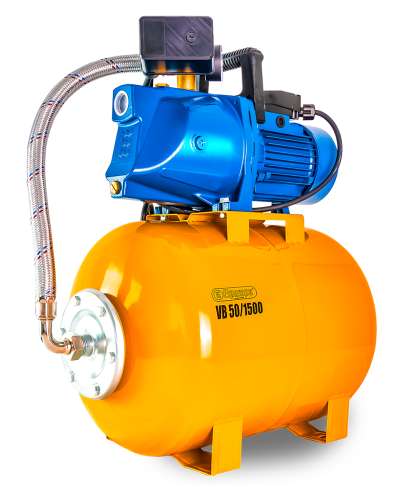 Elpumps VB 50/1500 home water supply system, 1500W, 6300 l/h, 48m, 9m, 4.8 bar, 1 inch, 1.2m, 35°C, 24kg