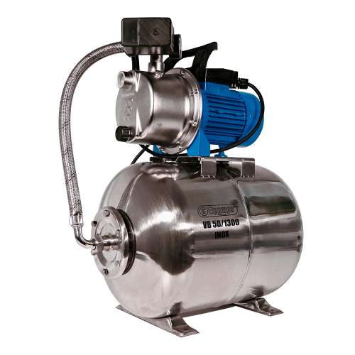 Домашна водна помпа Elpumps VB 50/1300 INOX, неръждаема стомана, резервоар 50L, 1300W